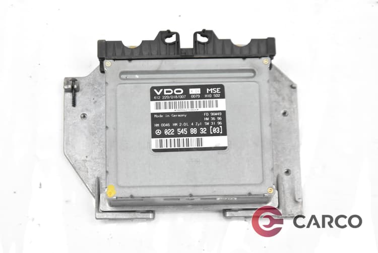 Компютър двигател 0225458832 за MERCEDES-BENZ E-CLASS седан (W210) E 200 (210.035) (1995 - 2003)