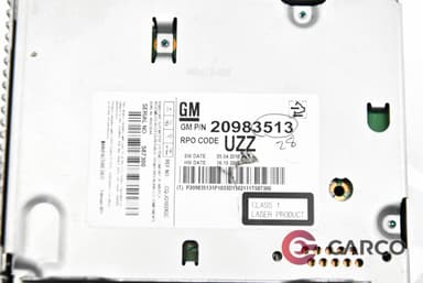 CD плеър 20983513 за OPEL ASTRA J Sports Tourer 2.0 CDTI (2010)