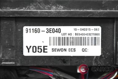 Бушонно табло 91160-3E040 за KIA SORENTO I (JC) 2.5 CRDi (2002)