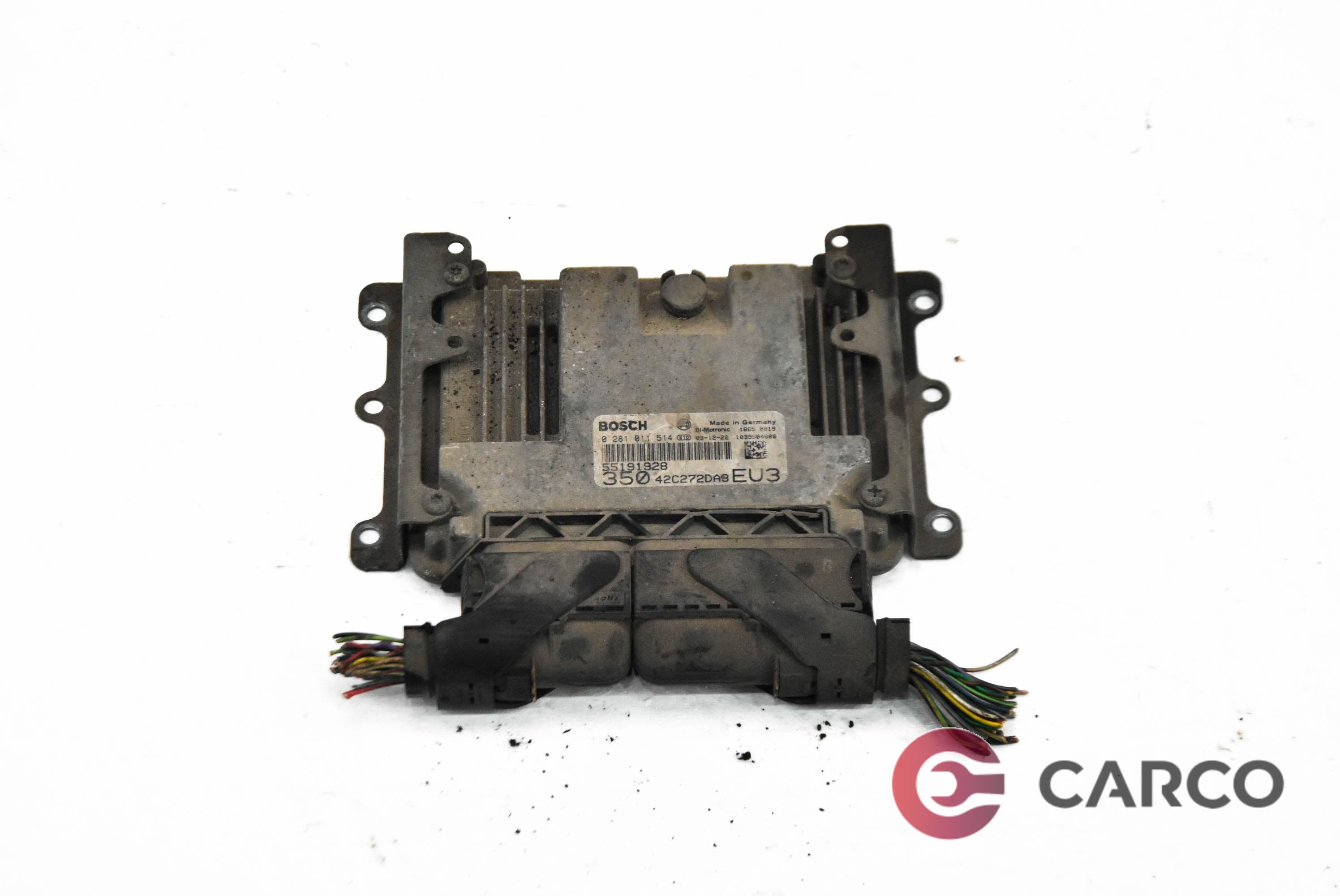 Компютър двигател 0281011514 за FIAT IDEA (350_) 1.9 JTD (2003)