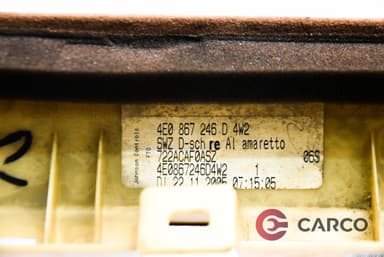 Лайсна Д колонка дясна 4E0867246D за AUDI A8 седан (4E_) 4.2 TDI quattro (2002 - 2010)