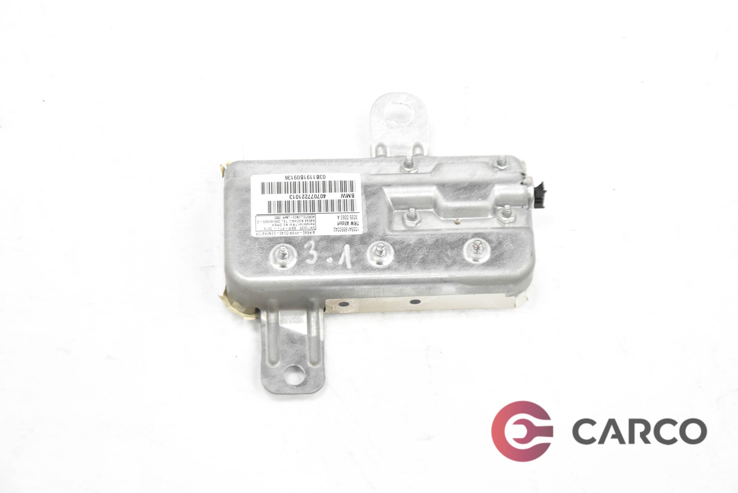 AIRBAG врата заден ляв за BMW 7 седан (E65, E66, E67) 730 d (2001 - 2009)