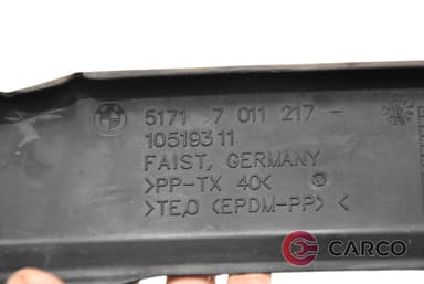 Екстериорна лайсна 51717011217 за BMW 7 седан (E65, E66, E67) 730 d (2001 - 2009)