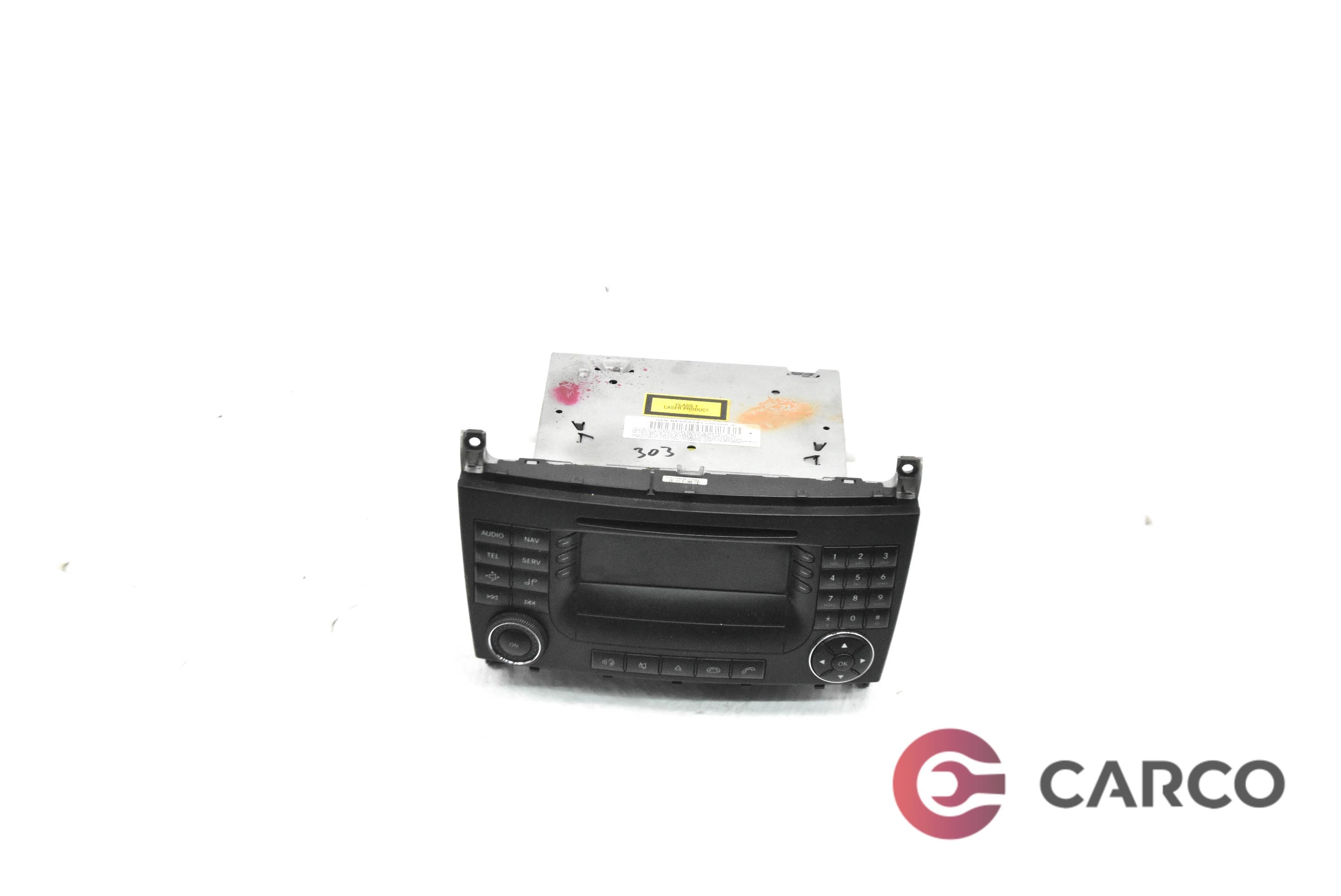 Радио CD за MERCEDES-BENZ C-CLASS седан (W203) C 220 CDI (203.008) (2000 - 2007)