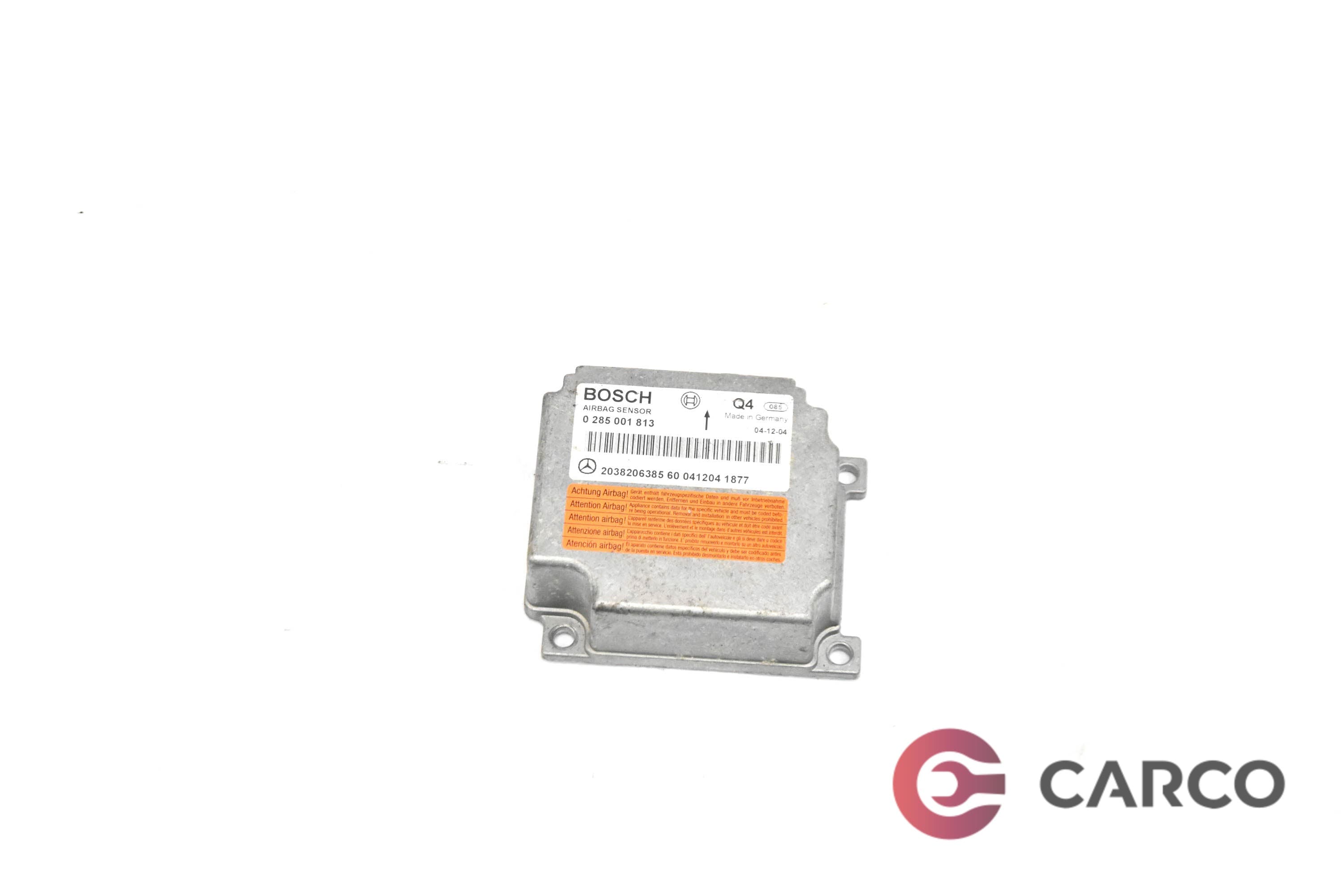AIRBAG сензор 0285001813 за MERCEDES-BENZ C-CLASS седан (W203) C 220 CDI (203.008) (2000 - 2007)