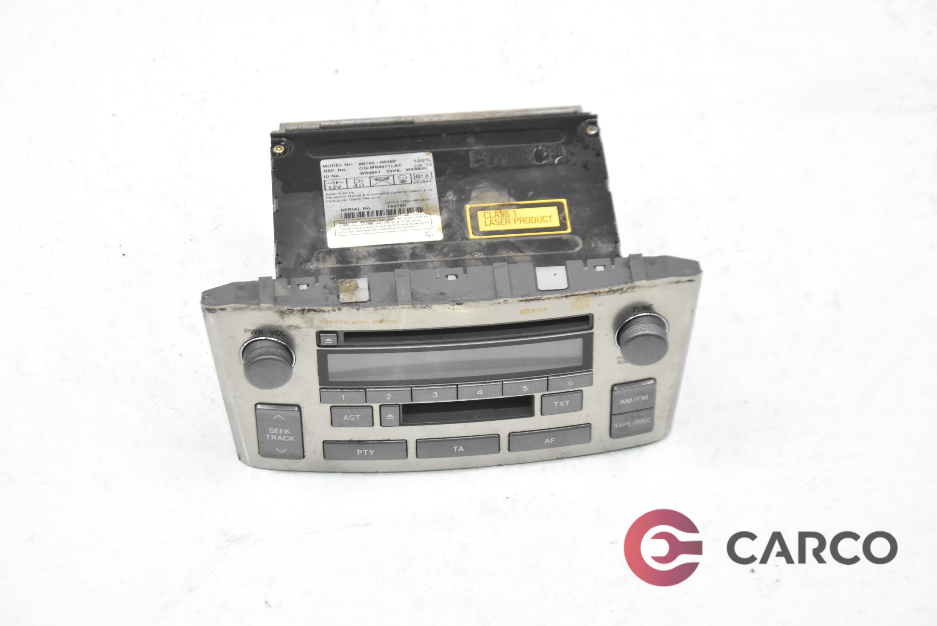 Радио CD за TOYOTA AVENSIS седан (T25_) 1.8 (2003 - 2008)