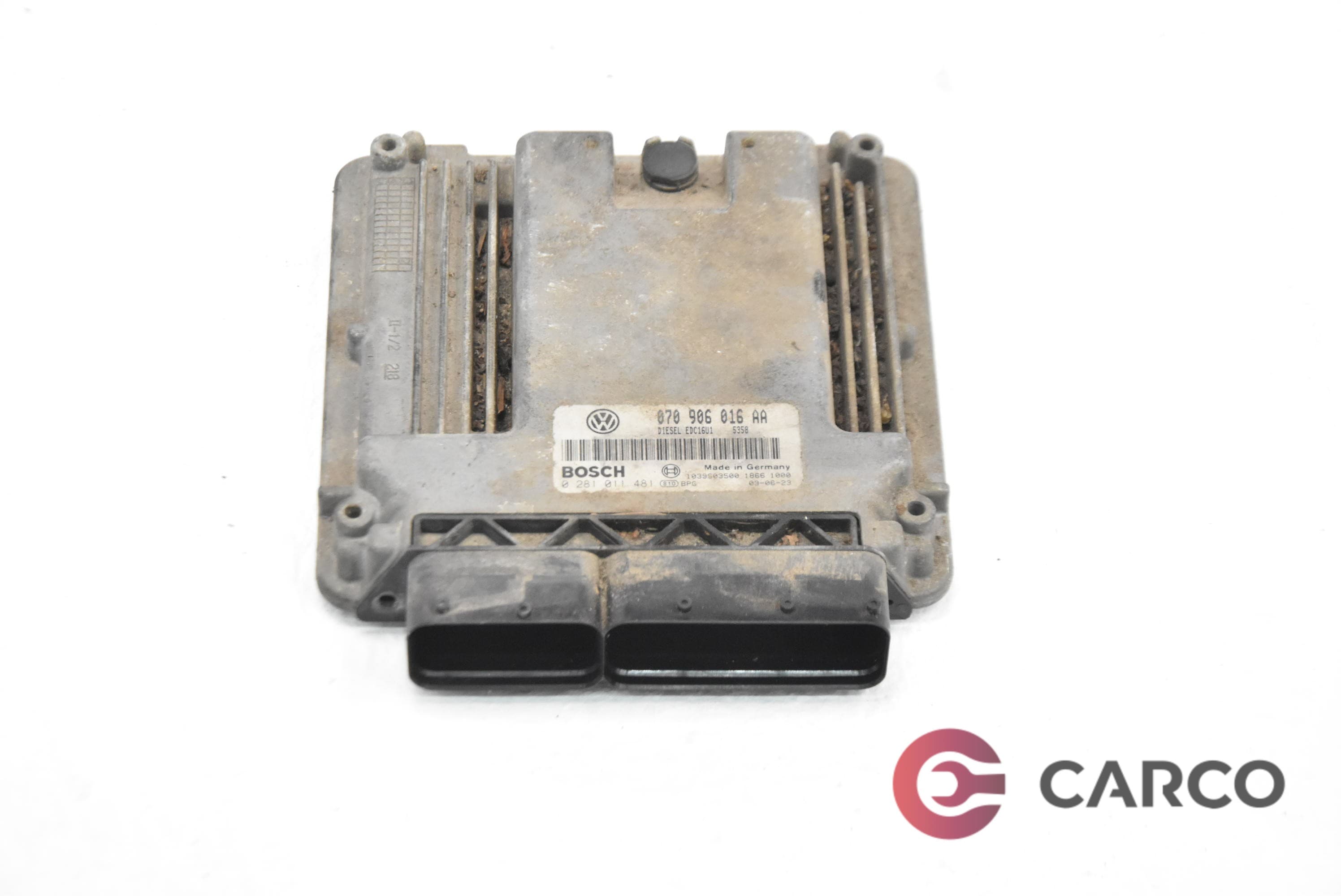 Компютър двигател 070906016AA за VW TOUAREG (7LA, 7L6, 7L7) 5.0 V10 TDI (2002 - 2010)