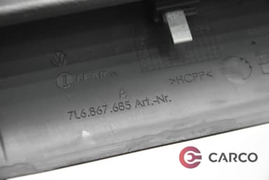 Интериорна лайсна 7L6867685 за VW TOUAREG (7LA, 7L6, 7L7) 5.0 V10 TDI (2002 - 2010)