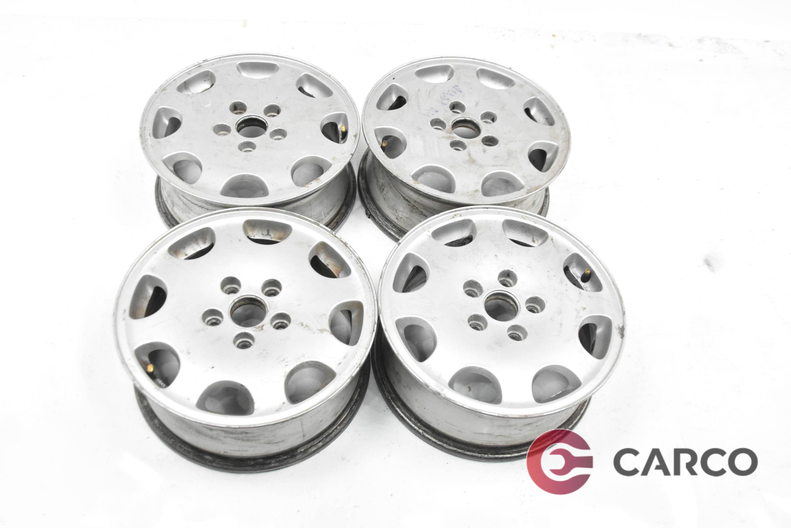 Алуминиеви джанти 15 цола 6Jx15H2 ET45 Ц.О. 57.1 5x100 4 броя за AUDI A3 (8L1) 1.8 (1996 - 2003)