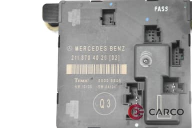 Модул врата задна лява 2118704026 за MERCEDES-BENZ E-CLASS седан (W211) Facelift E 200 CDI (2002 - 2009)
