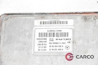 Компютър двигател A6461504672 за MERCEDES-BENZ E-CLASS седан (W211) Facelift E 200 CDI (2002 - 2009)