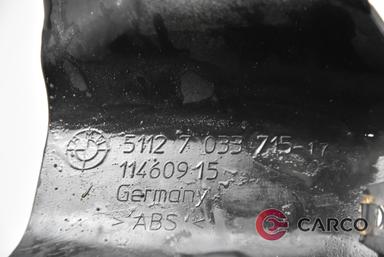 Държач задна броня ляв 51127033715 за BMW 5 седан (E60) 530 d (2003 - 2010)
