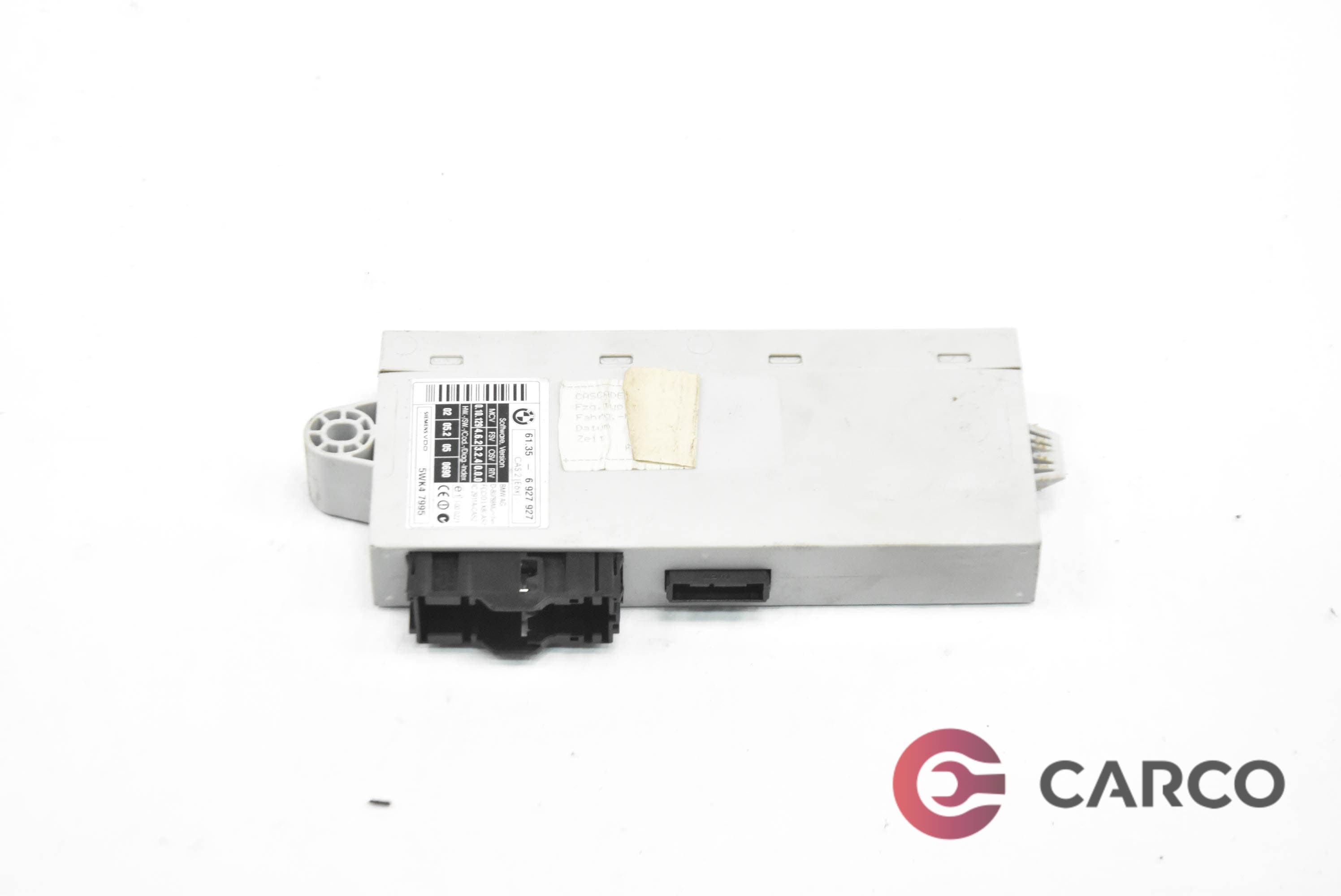 CAS модул 61356927927 за BMW 5 седан (E60) 530 d (2003 - 2010)