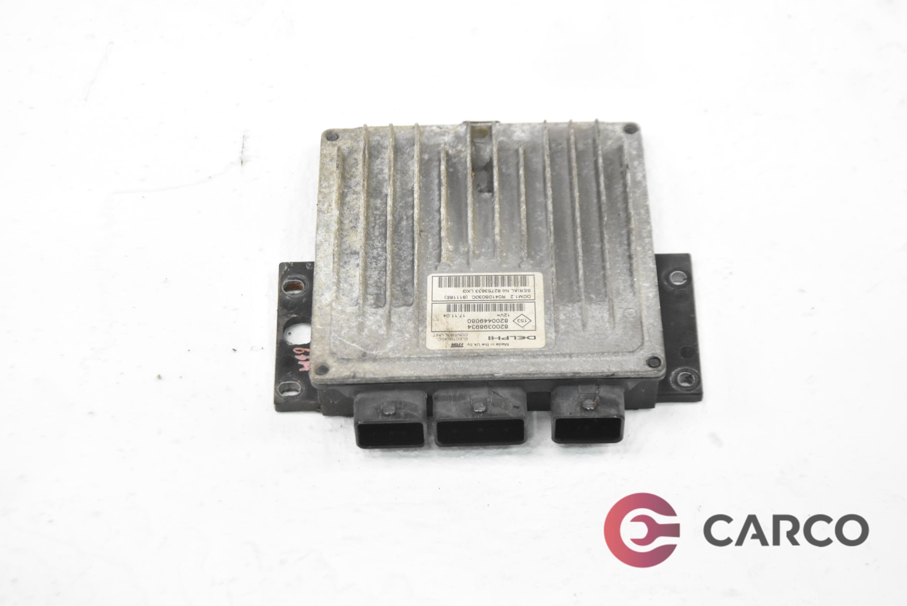 Компютър двигател 8200398934 за RENAULT MODUS / GRAND MODUS (F/JP0_) 1.5 dCi (FP0D, JP0D) (2004)