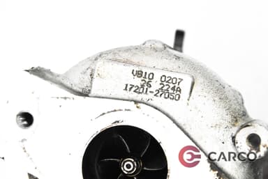 Турбо 17201-27050 за TOYOTA COROLLA Verso (ZDE12_, CDE12_) 2.0 D-4D (2001 - 2004)
