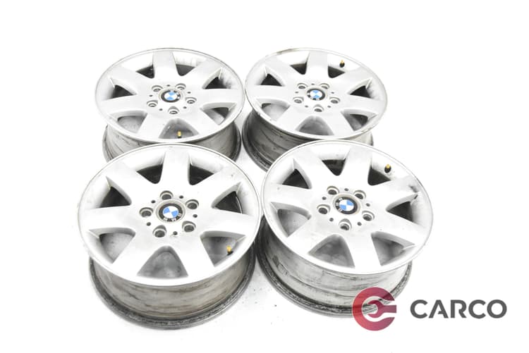 Алуминиеви джанти 16 цола 7Jx16H2 Ц.О. 72.5 5x120 4 броя № 1094498 за BMW 3 седан (E46) Facelift 320 d (1998 - 2005)