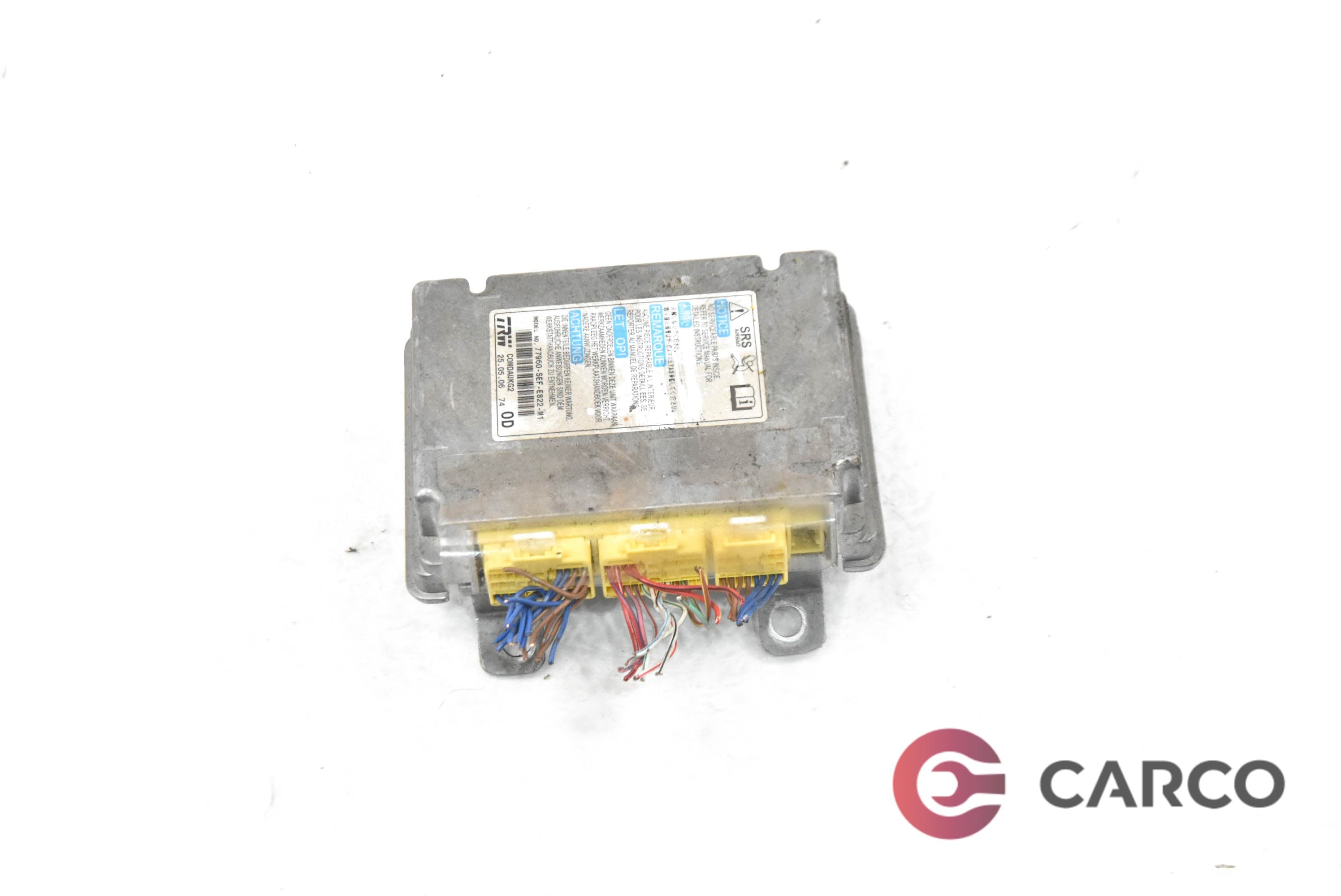 Модул AIRBAG 77960-SEF-E822-M1 за HONDA ACCORD VII Facelift 2.2 i-CTDi (2003 - 2008)