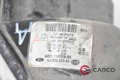 Фар десен десен волан 6M2113W029BK за FORD GALAXY (WA6) 2.0 TDCi (2006 - 2015)