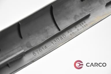 Интериорна лайсна 67914-13040A0 за TOYOTA COROLLA Verso (ZDE12_, CDE12_) 2.0 D-4D (2001 - 2004)