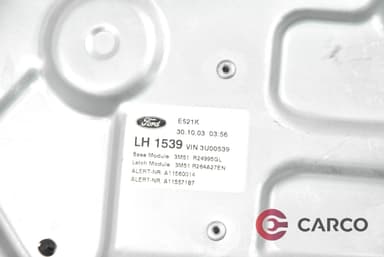 Стъклоповдигач с панел врата и високоговорител заден ляв за FORD FOCUS C-MAX 2.0 TDCi (2003 - 2007)