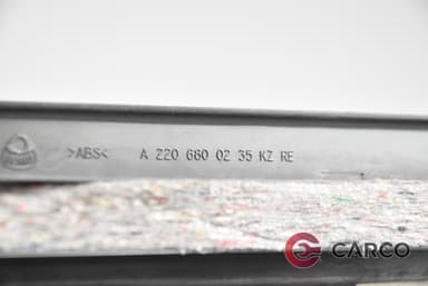 Интериорна лайсна А2206800235 за MERCEDES-BENZ S-CLASS седан (W220) S 320 CDI (220.026, 220.126) (1998 - 2005)