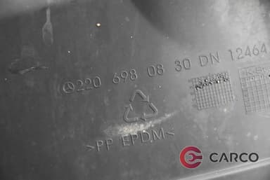 Подкалник преден десен задна част А2206980830 за MERCEDES-BENZ S-CLASS седан (W220) S 320 CDI (220.026, 220.126) (1998 - 2005)