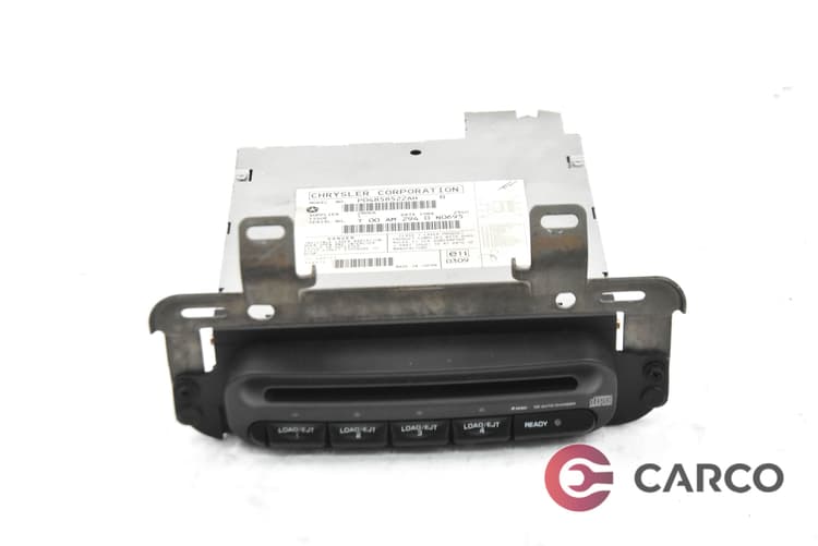 CD чейнджър P04858522AH за CHRYSLER SEBRING седан (JR) 2.0 (2000 - 2007)