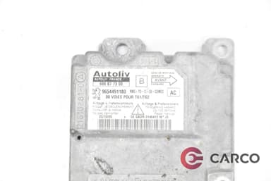 Модул AIRBAG 9654491180 за PEUGEOT 307 (3A/C) Facelift 1.4 16V (2000)