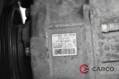 Компресор климатик 8E0260805AK за AUDI A4 седан (8EC, B7) 2.5 TDI (2004 - 2008)