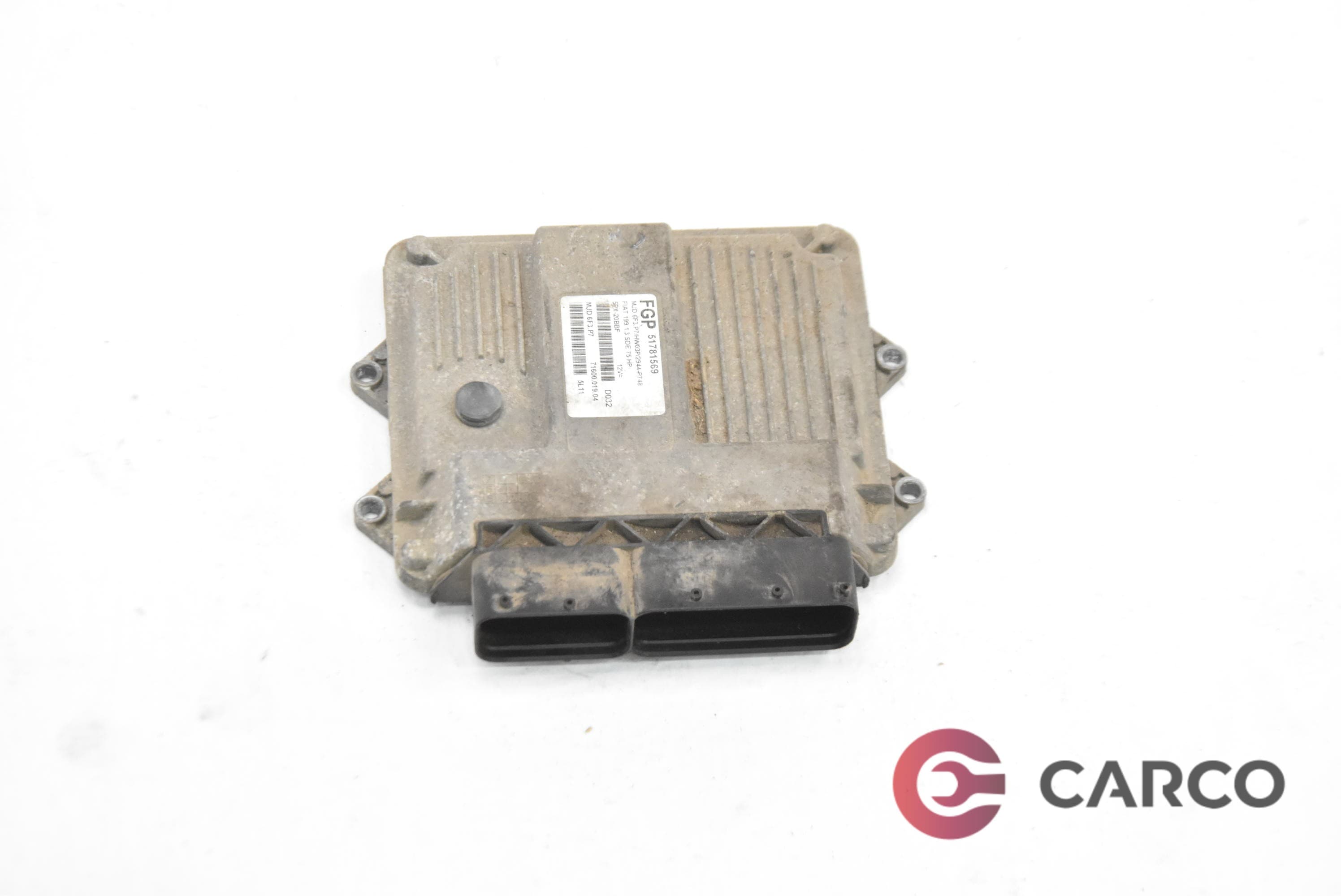 Компютър двигател 51781569 за FIAT GRANDE PUNTO (199) 1.3 D Multijet (2005)