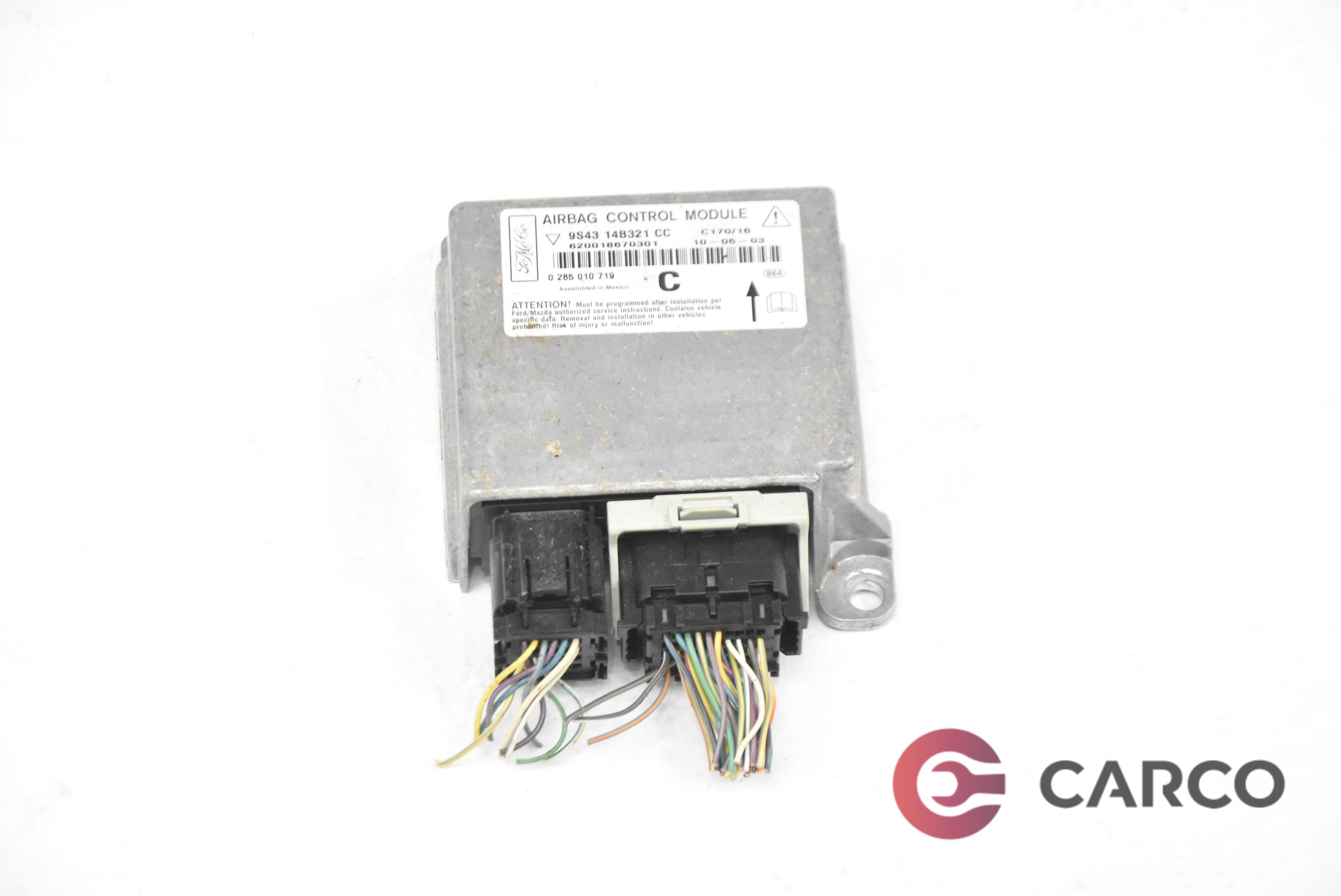 AIRBAG модул 9S4314B321CC за FORD FOCUS II USA седан (C170) 2.0 (2005)