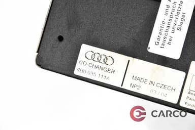 CD чейнджър 4B0035111A за AUDI ALLROAD комби (4BH, C5) 2.5 TDI quattro (2000 - 2005)