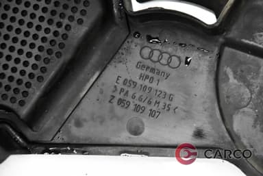 Капак ангренажен ремък E059109123G за AUDI ALLROAD комби (4BH, C5) 2.5 TDI quattro (2000 - 2005)