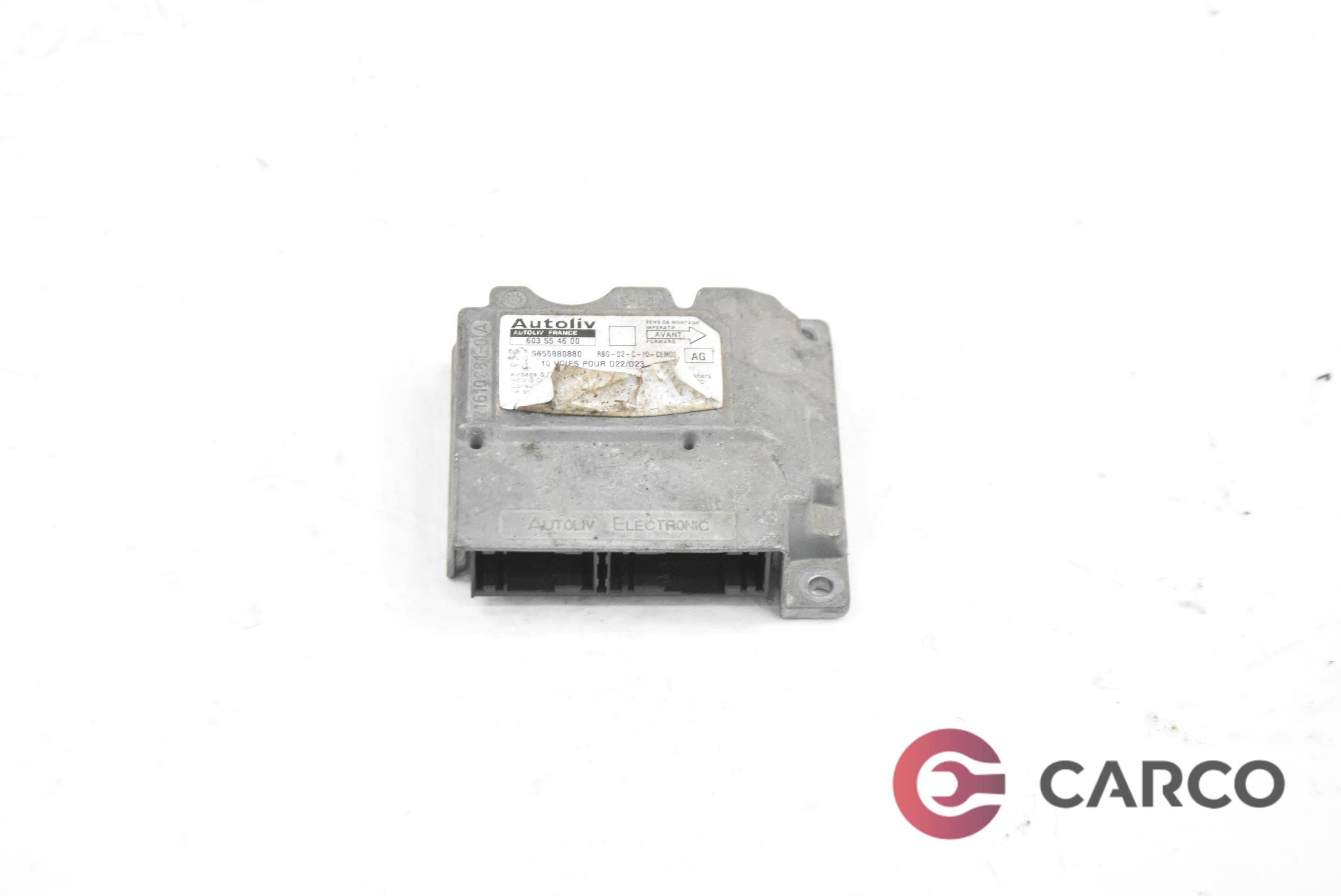 Модул AIRBAG 9655880880 за PEUGEOT 407 седан (6D_) 2.0 HDi (2004)