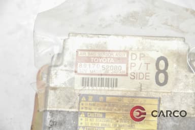 Сензор AIRBAG 89170-52080 за TOYOTA YARIS VERSO (_NLP2_, _NCP2_) 1.3 (NCP22) (1999 - 2005)