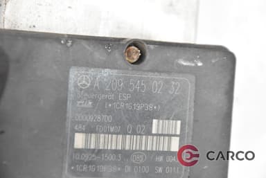 ABS A2095450232 за MERCEDES-BENZ C-CLASS Coupe Sport (CL203) C 230 Kompressor (203.747) (2001 - 2011)
