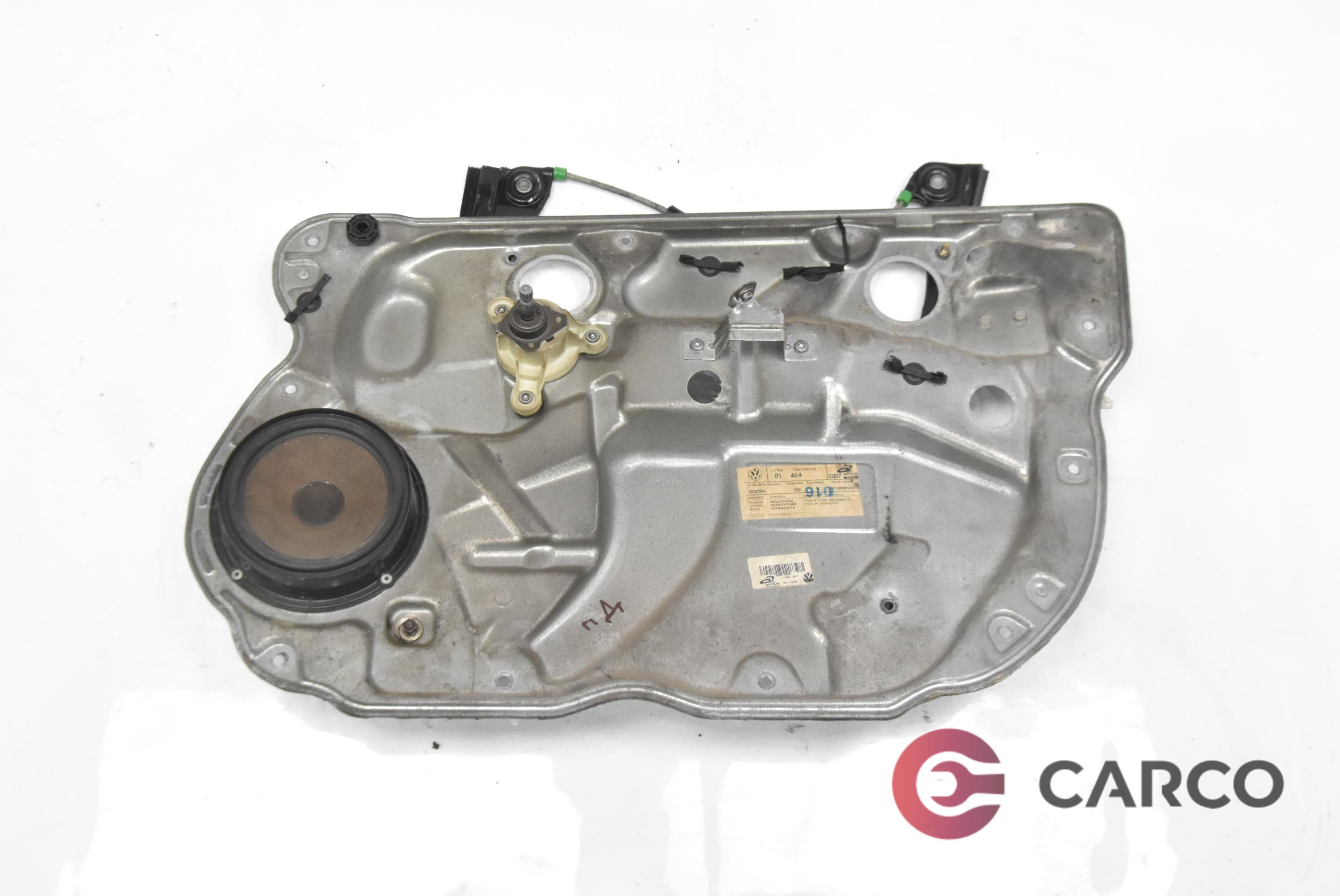 Стъклоповдигач с панел врата преден десен за VW POLO (9N_) Facelift 1.9 SDI (2001 - 2012)