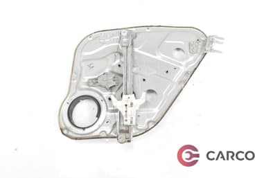 Стъклоповдигач заден ляв с панел врата за HYUNDAI SANTA FÉ II (CM) 2.2 CRDi GLS 4x4 (2005)