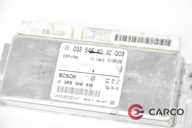 Контрол модул ABS+ ESP 033 545 40 32 за MERCEDES-BENZ E-CLASS T-Model (S211) E 320 T CDI (211.226) (2003 - 2009)