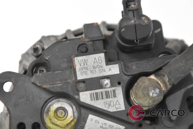 Алтернатор 070903024A за VW TOUAREG (7LA, 7L6, 7L7) 2.5 R5 TDI (2002 - 2010)