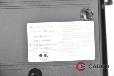 CD чейнджър A2038209089 за MERCEDES-BENZ C-CLASS T-Model (S203) C 220 CDI (203.206) (2001 - 2007)