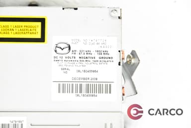 Радио CD 14797726 за MAZDA 2  (DE) 1.3 (2007 - 2015)