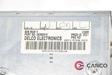 Радио приемник 09382816 за CADILLAC SEVILLE седан 4.6 STS V8 (1997 - 2004)