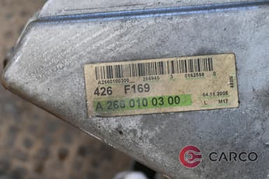 Двигател A170 116hp Code: M266 940 за MERCEDES-BENZ A-CLASS (W169) A 170 (169.032, 169.332) (2004 - 2012)