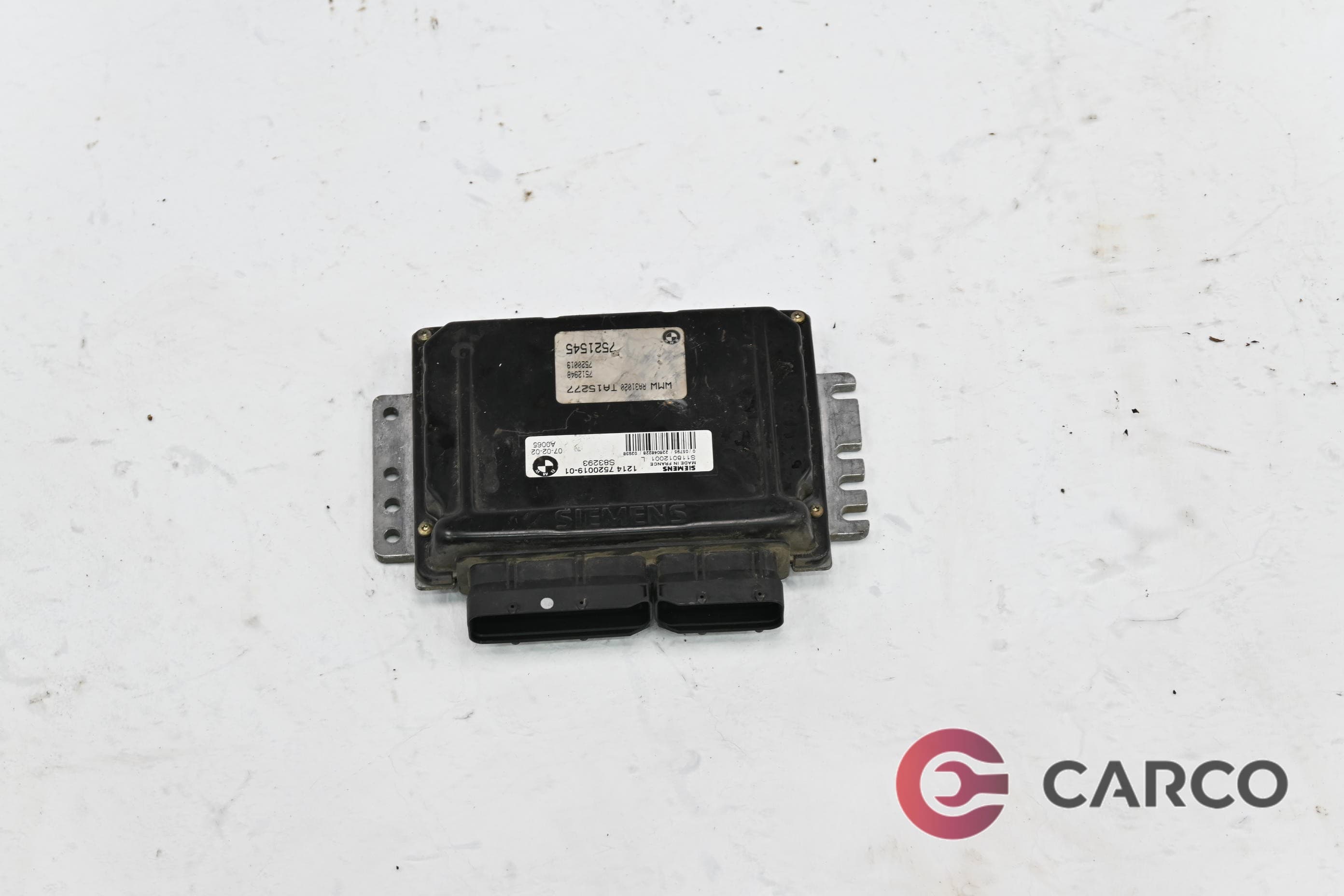 Компютър двигател 7521545 за MINI (R50, R53) One (2001 - 2006)