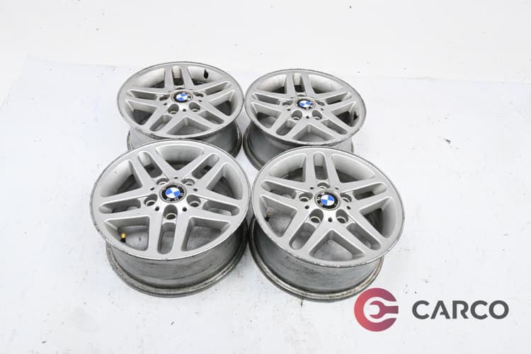 Алуминиеви джанти 15 цола 6.5Jx15 Ц.О. 72.5 5x120 4 броя № 1095368 за BMW 3 седан (E36) 320 i (1990 - 1998)