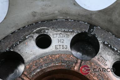 Алуминиеви джанти 18 цола 7,5Jx18H2 ET53 Ц.О. 71.6 5x130 4 броя № 4L0601025E за AUDI Q7 (4L) 3.0 TDI (2006 - 2015)