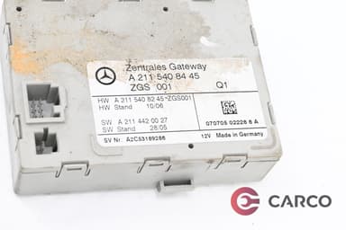 Gateway модул А2115408445 за MERCEDES-BENZ CLS (C219) CLS 350 CGI (219.357) (2004 - 2011)