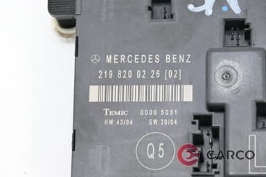 Модул врата задна лява 2198200226 за MERCEDES-BENZ CLS (C219) CLS 350 CGI (219.357) (2004 - 2011)