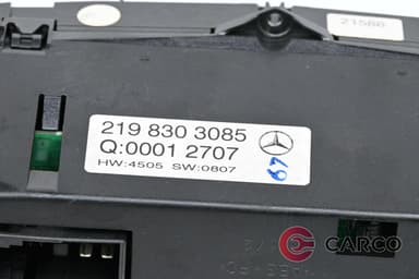 Управление климатроник 2198303085 за MERCEDES-BENZ CLS (C219) CLS 350 CGI (219.357) (2004 - 2011)